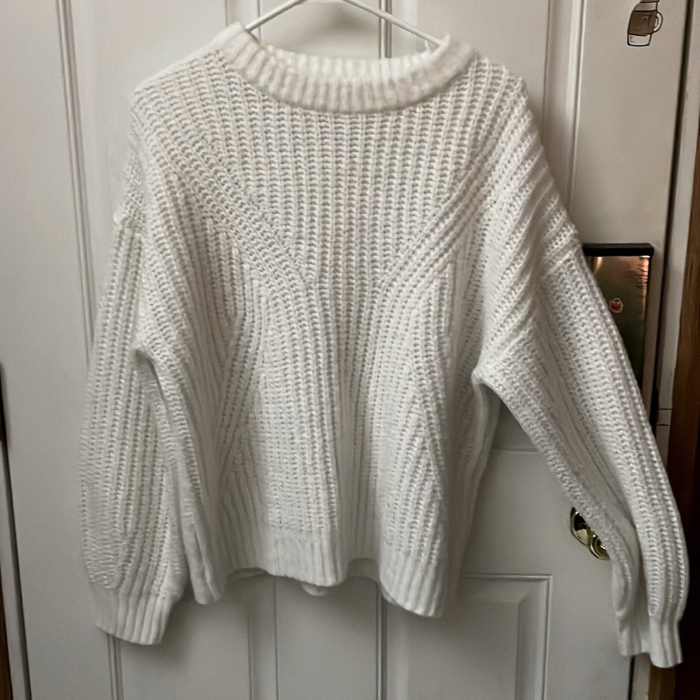 Casual White Sweater